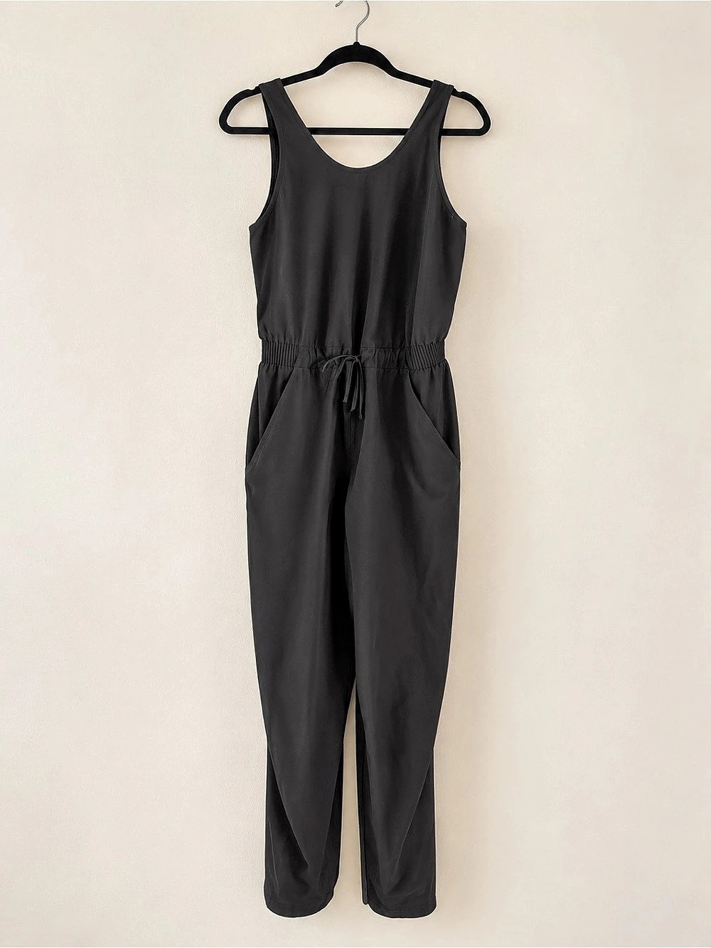 All in Motion Black Sleeveless Women’s Jumpsuit - Size Small